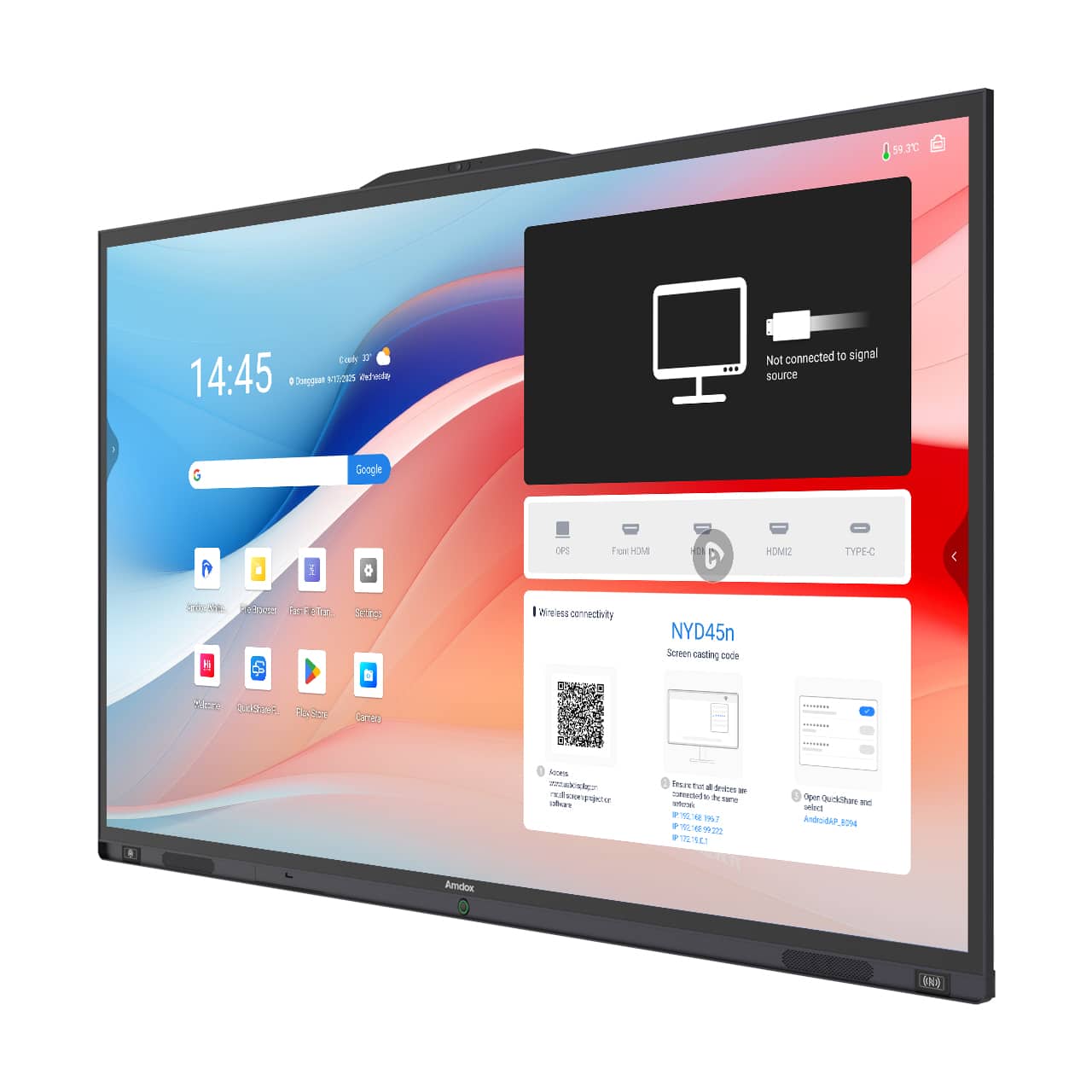 Amdox-interactive whiteboard-for conference room/meeting room/office