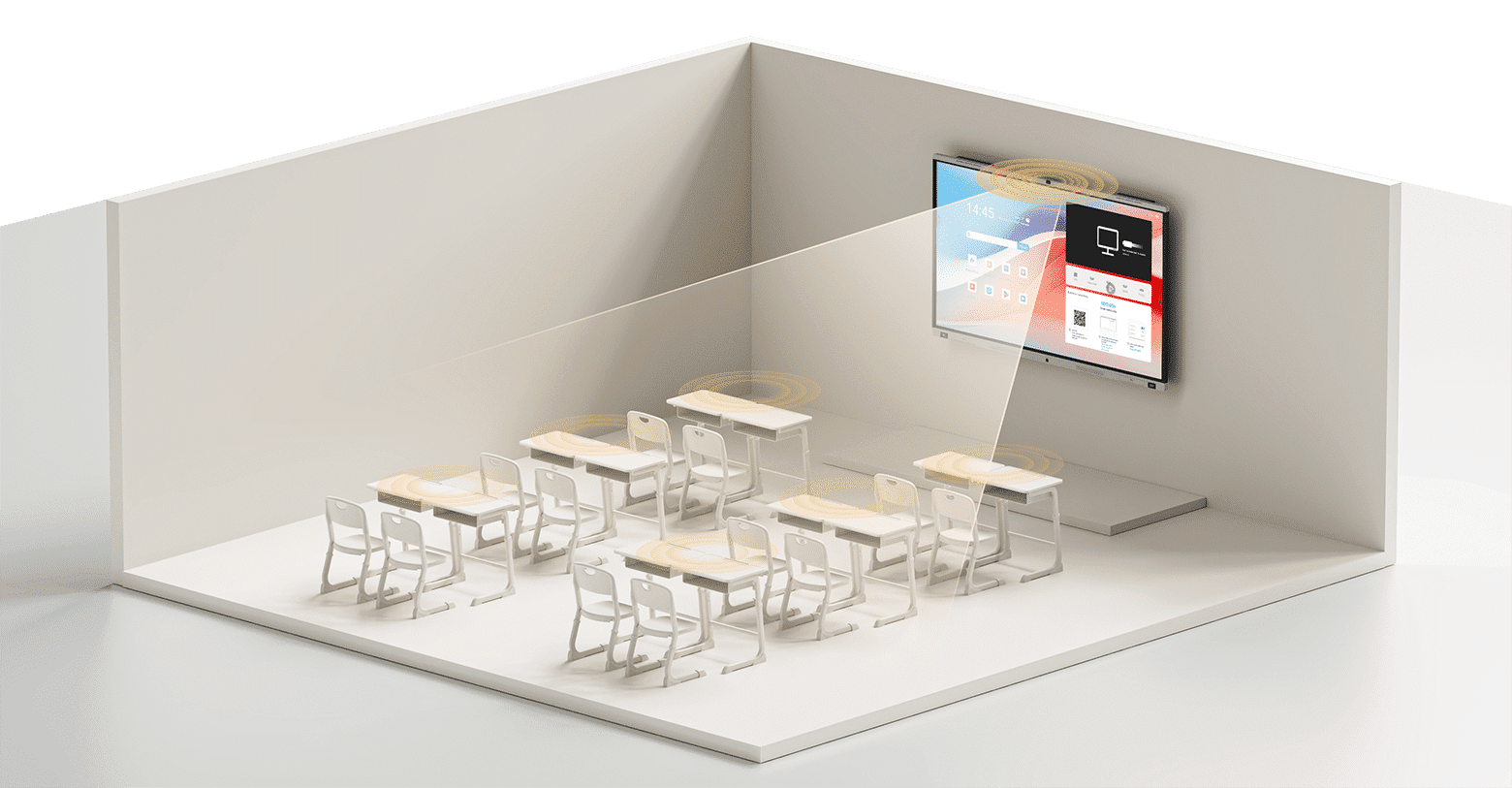 Amdox-Interactive whiteboards for collaboration/hybrid learning/classroom/school/eduction