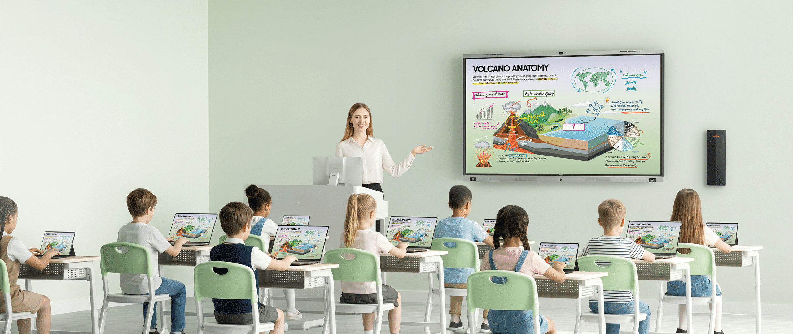 Amdox-Interactive whiteboards for collaboration/hybrid learning/classroom/school/eduction